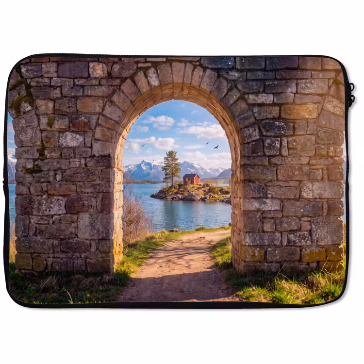 Laptophoes Huis - Meer - Bergen — 1