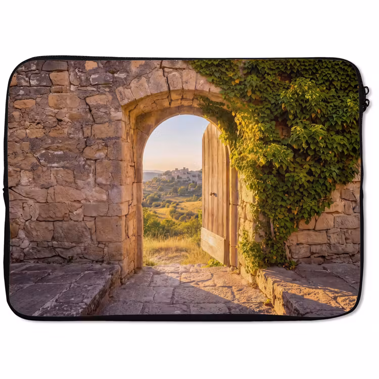 Laptophoes Architectuur - Landschap - Zonlicht — 1
