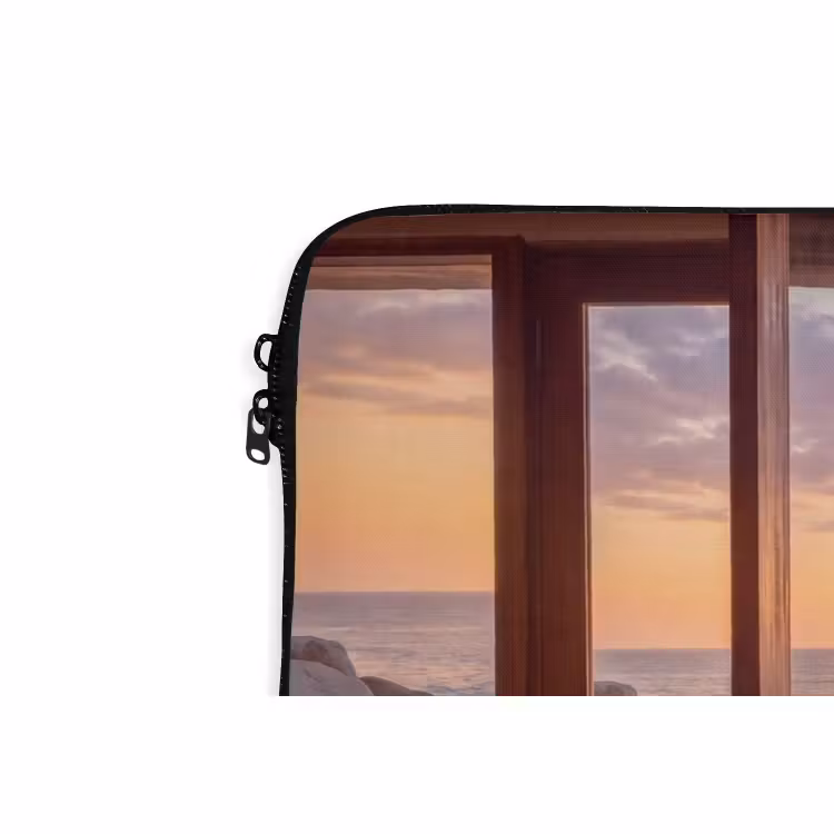Laptophoes Strand - Zonsondergang - Natuur — 5