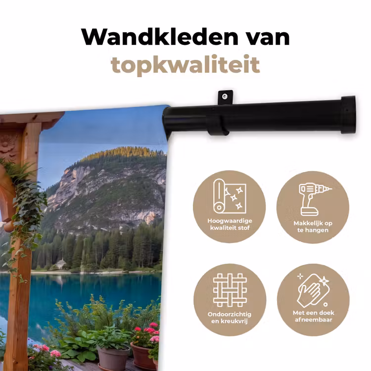 Wandkleed - Meer - Bergen - Natuur — 3