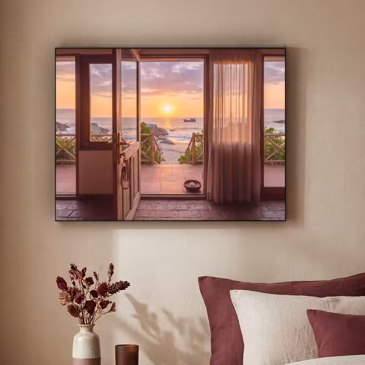Art frame - Strand - Zonsondergang - Natuur — 3