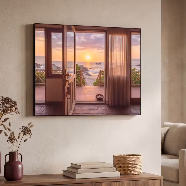 Art frame - Strand - Zonsondergang - Natuur — 7