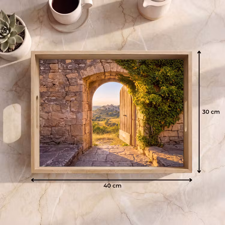 Dienblad - Architectuur - Landschap - Zonlicht — 9