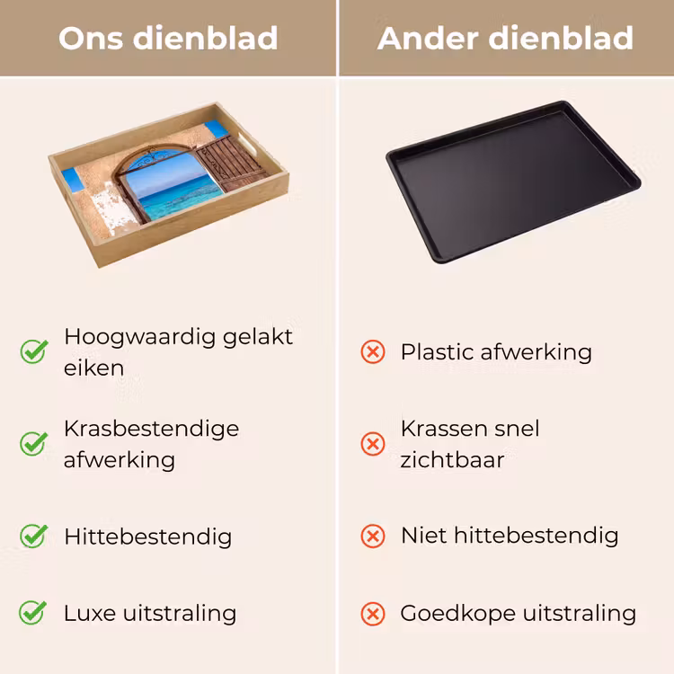 Dienblad - Poort - Zee - Natuur — 3