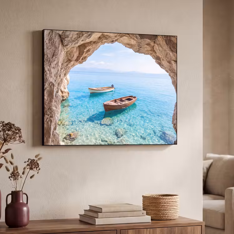 Art frame - Grot - Zee - Boten — 7