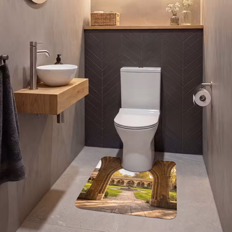 WC Mat - Architectuur - Tuin - Fontein — 2