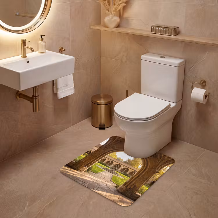 WC Mat - Architectuur - Tuin - Fontein — 3