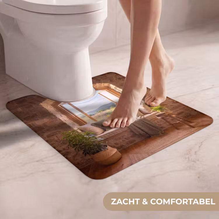 WC Mat - Vensterbank - Uitzicht - Natuur — 5