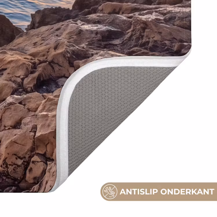 WC Mat - Zeilboot - Zonsondergang - Zee — 4