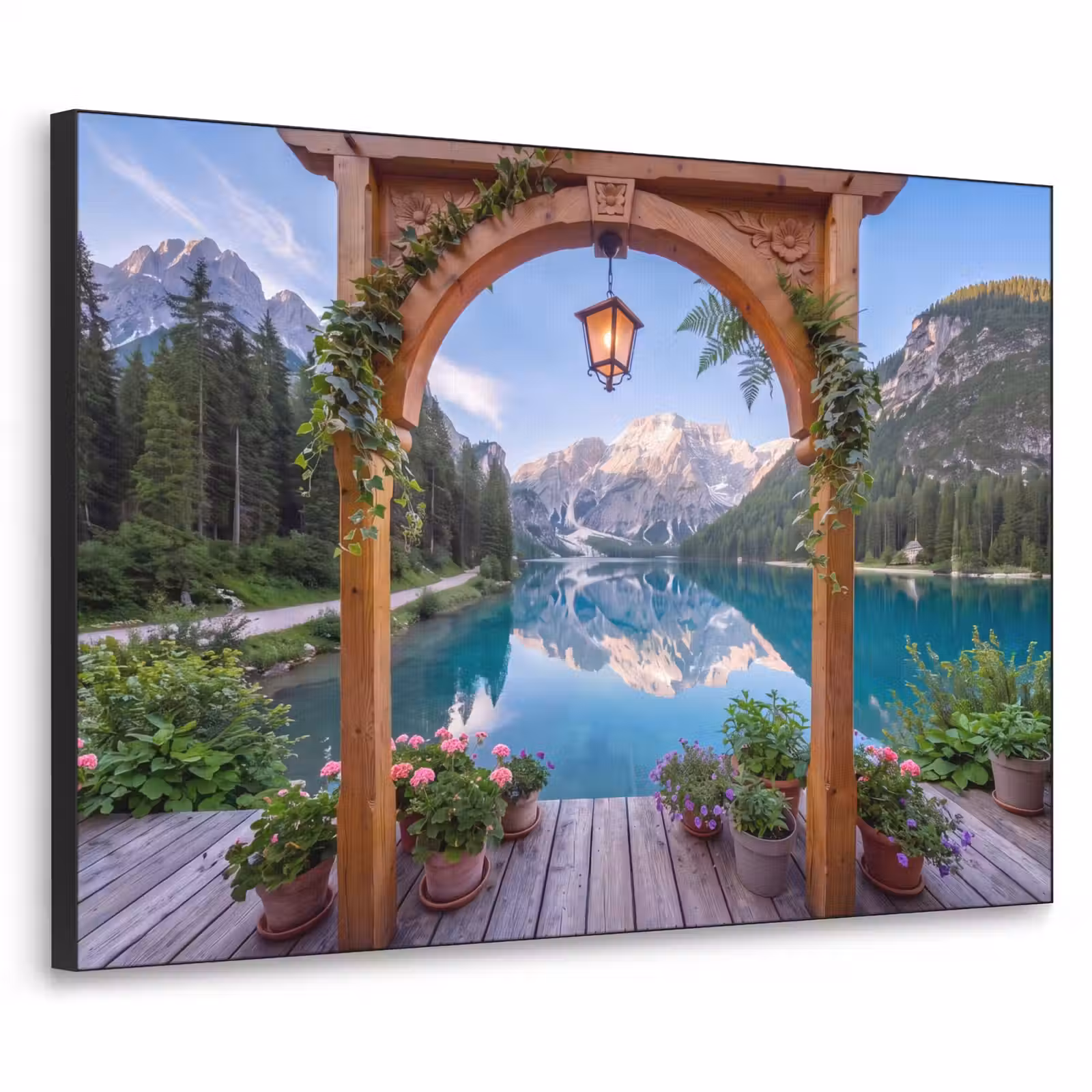 Art frame - Meer - Bergen - Natuur — 1