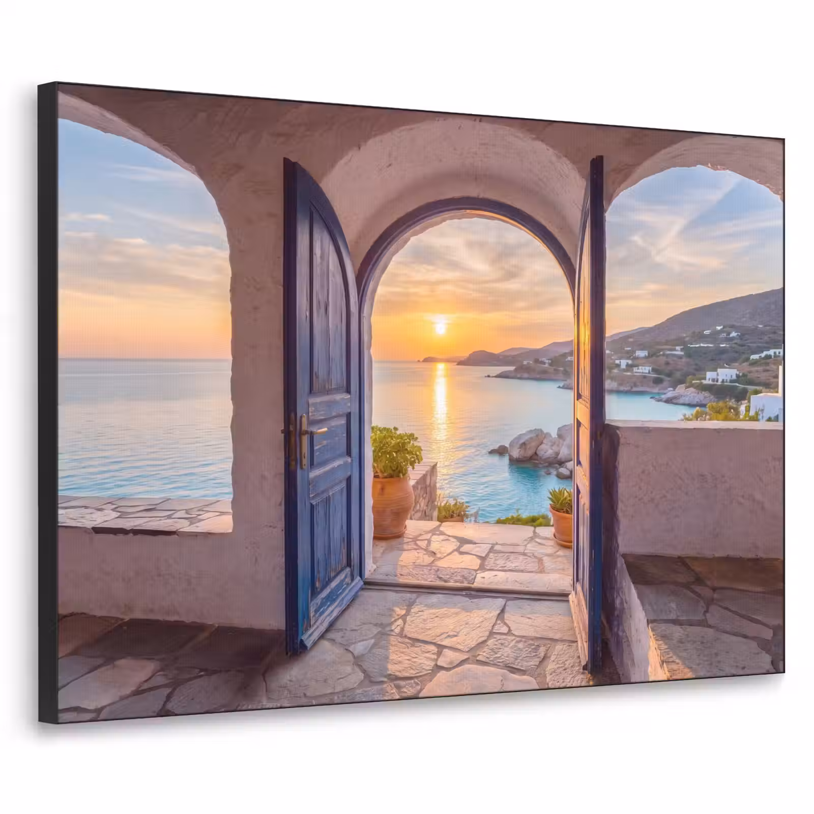 Art frame - Open deur - Zee — 1