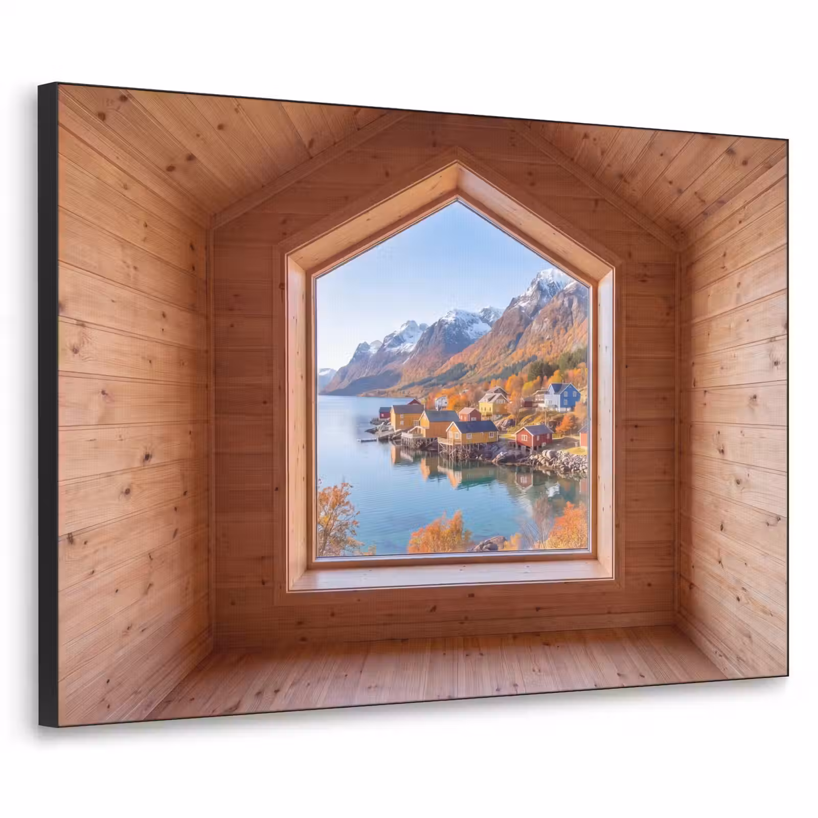 Art frame - Uitzicht - Fjord - Herfst — 1