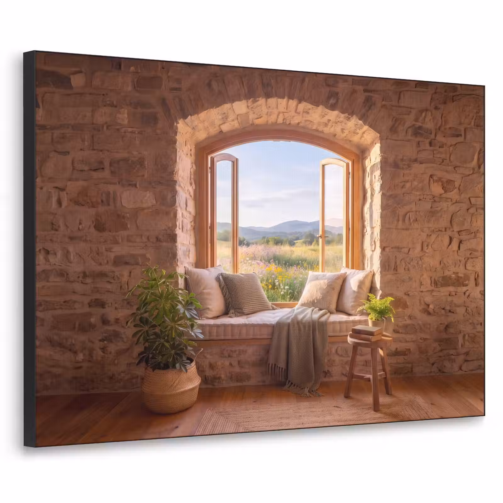 Art frame - Vensterbank - Uitzicht - Natuur — 1