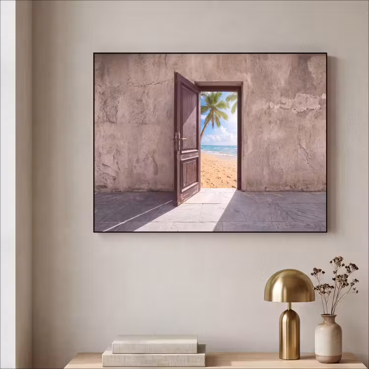 Art frame - Deur - Zee - Zomer — 5