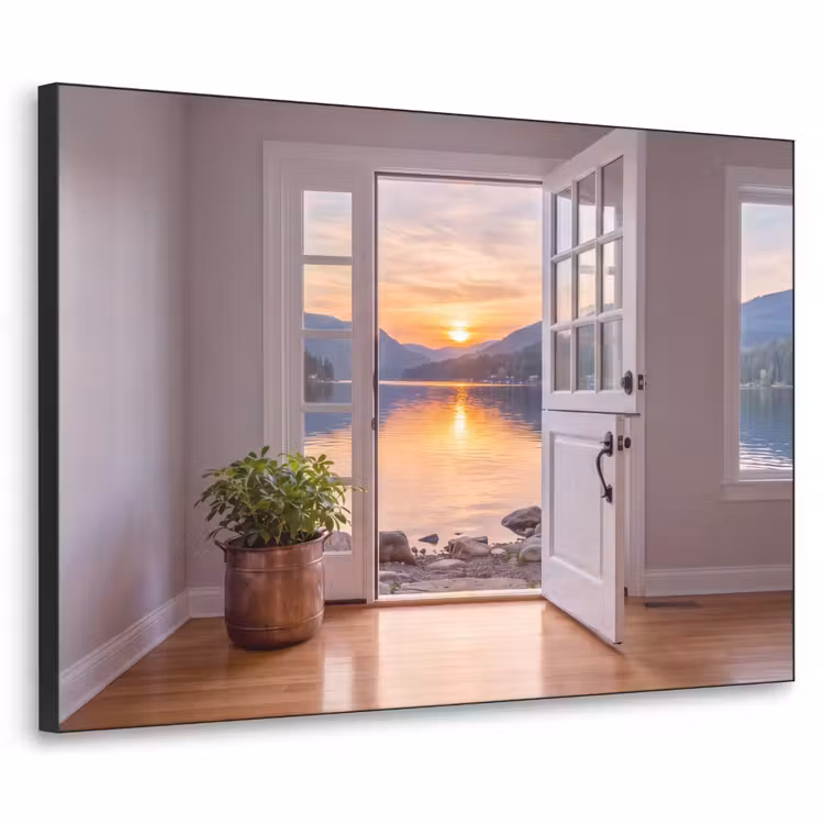 Art frame - Meer - Zonsondergang - Natuur — 1