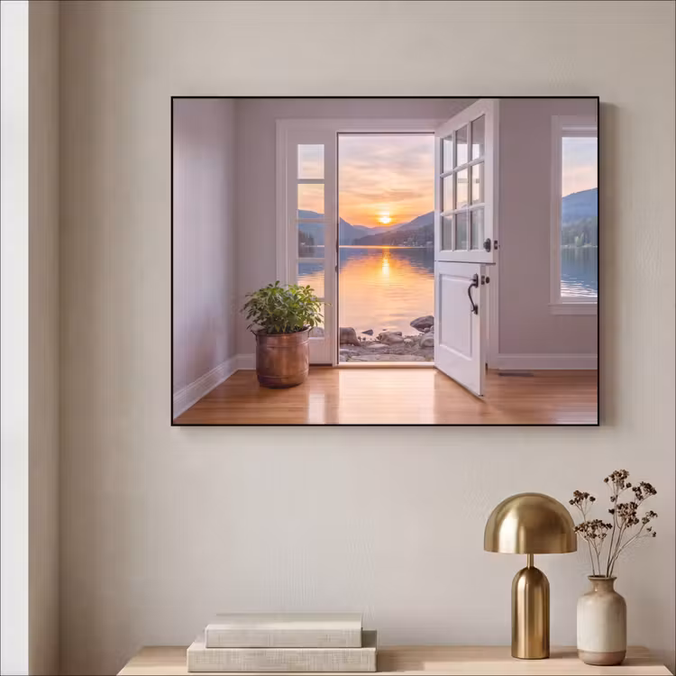Art frame - Meer - Zonsondergang - Natuur — 5