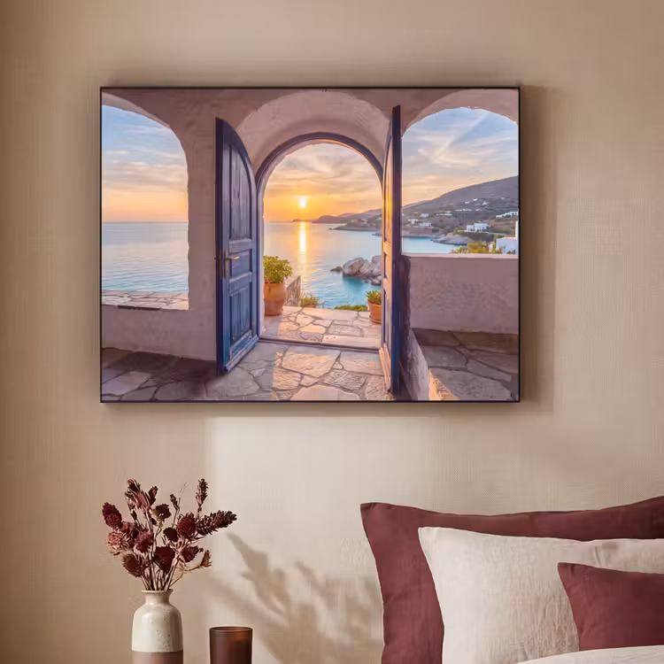 Art frame - Open deur - Zee — 3