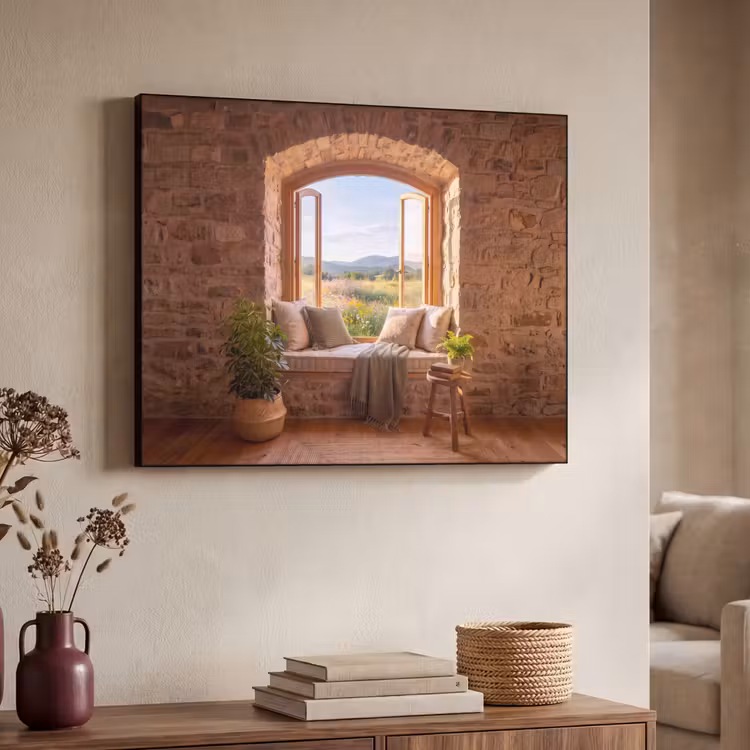 Art frame - Vensterbank - Uitzicht - Natuur — 7