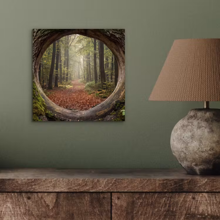 Aluminium schilderij - Boom - Bos - Natuur — 3