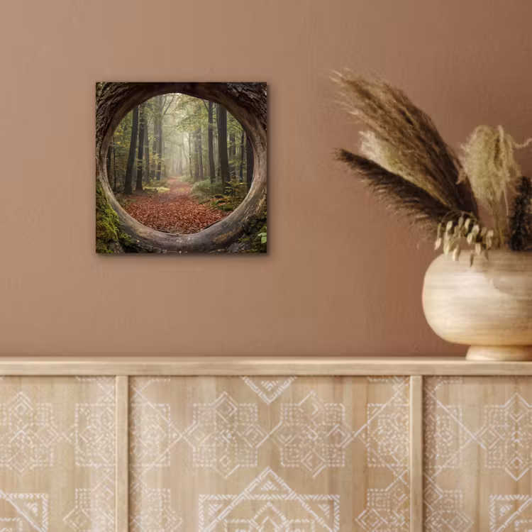 Aluminium schilderij - Boom - Bos - Natuur — 5