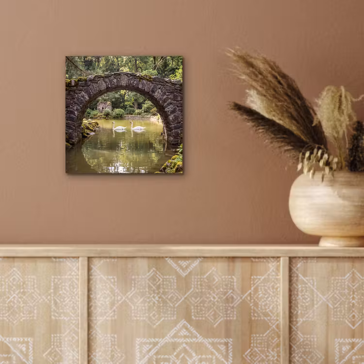 Aluminium schilderij - Vogel - Water - Natuur — 5