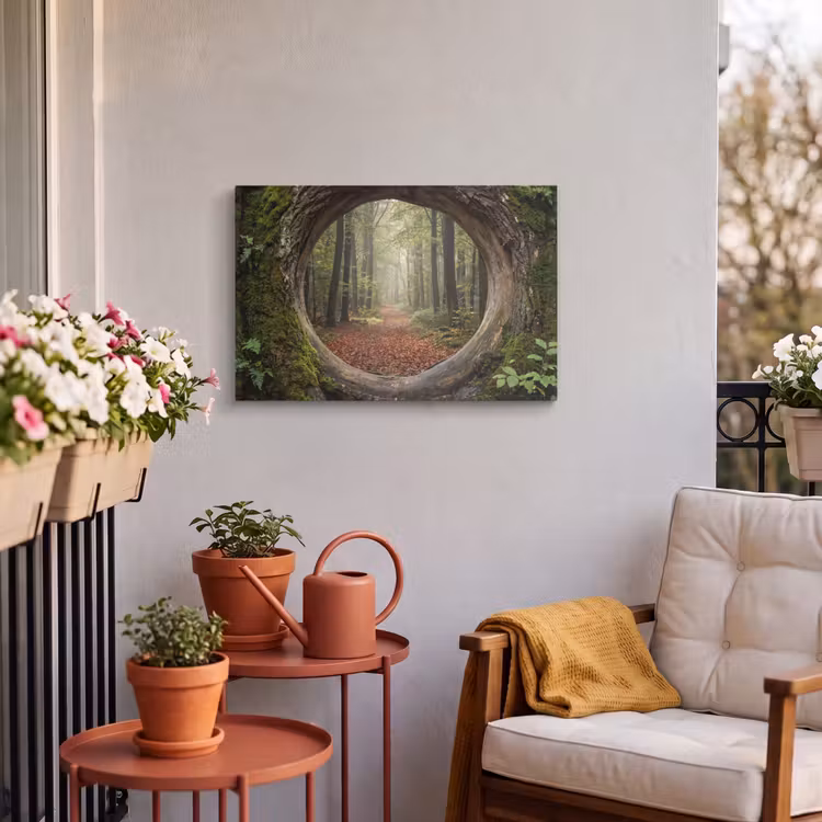 Buiten canvas - Boom - Bos - Natuur — 3