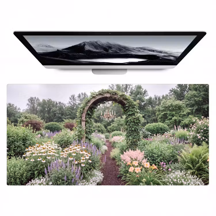 Bureau onderlegger - Boog - Tuin - Natuur — 1