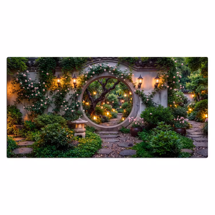 Bureau onderlegger - Poort - Tuin - Verlichting — 2