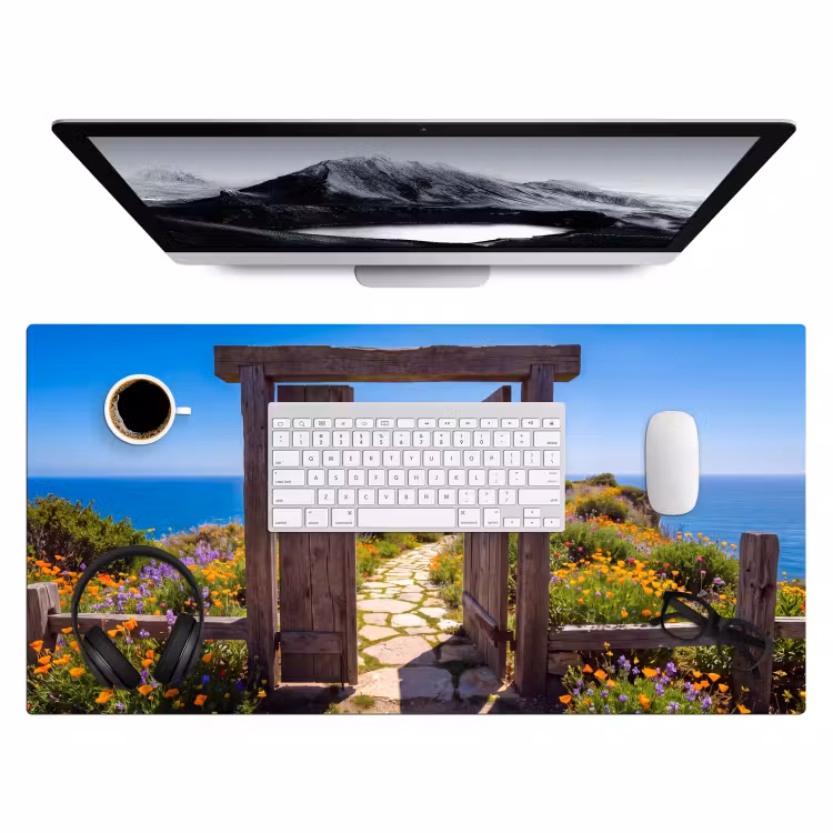 Bureau onderlegger - Poort - Pad - Zee — 4