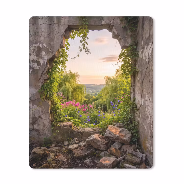 Muismat - Muur - Natuur - Bloemen — 1
