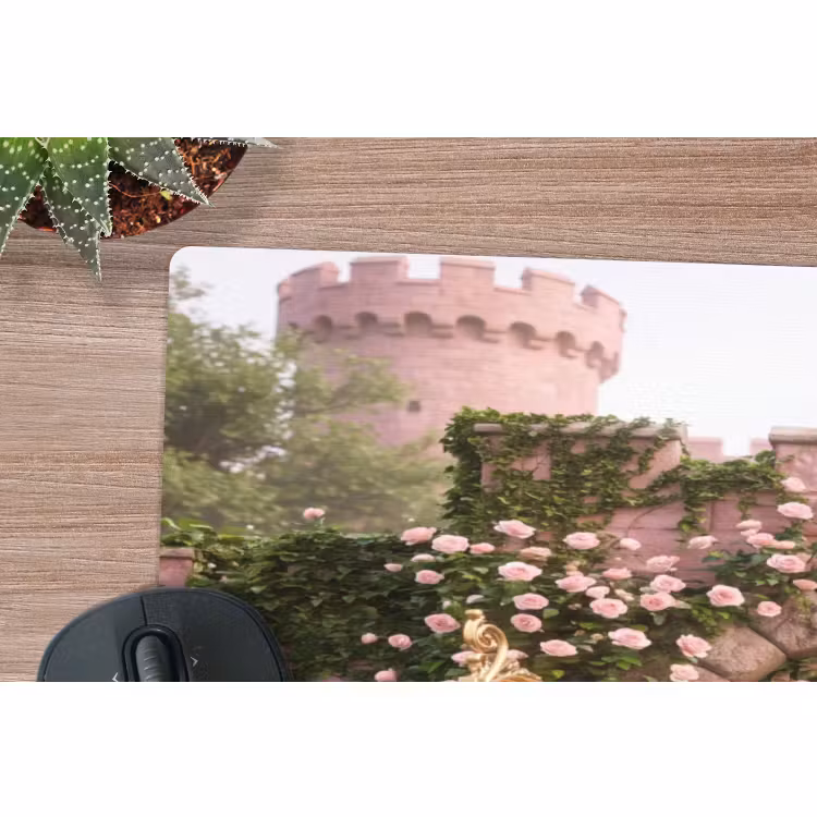 Muismat - Poort - Bloemen - Sprookje — 5