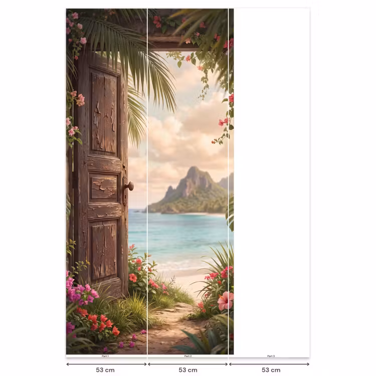 Behang - Deur - Strand - Natuur — 6