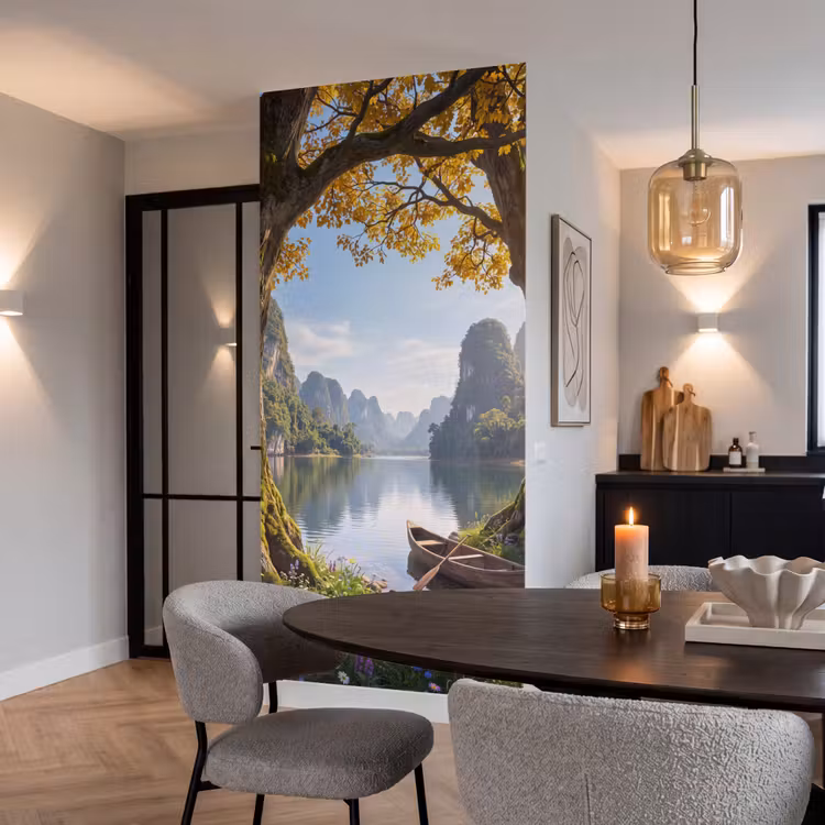 Behang - Natuur - Meer - Bergen — 5