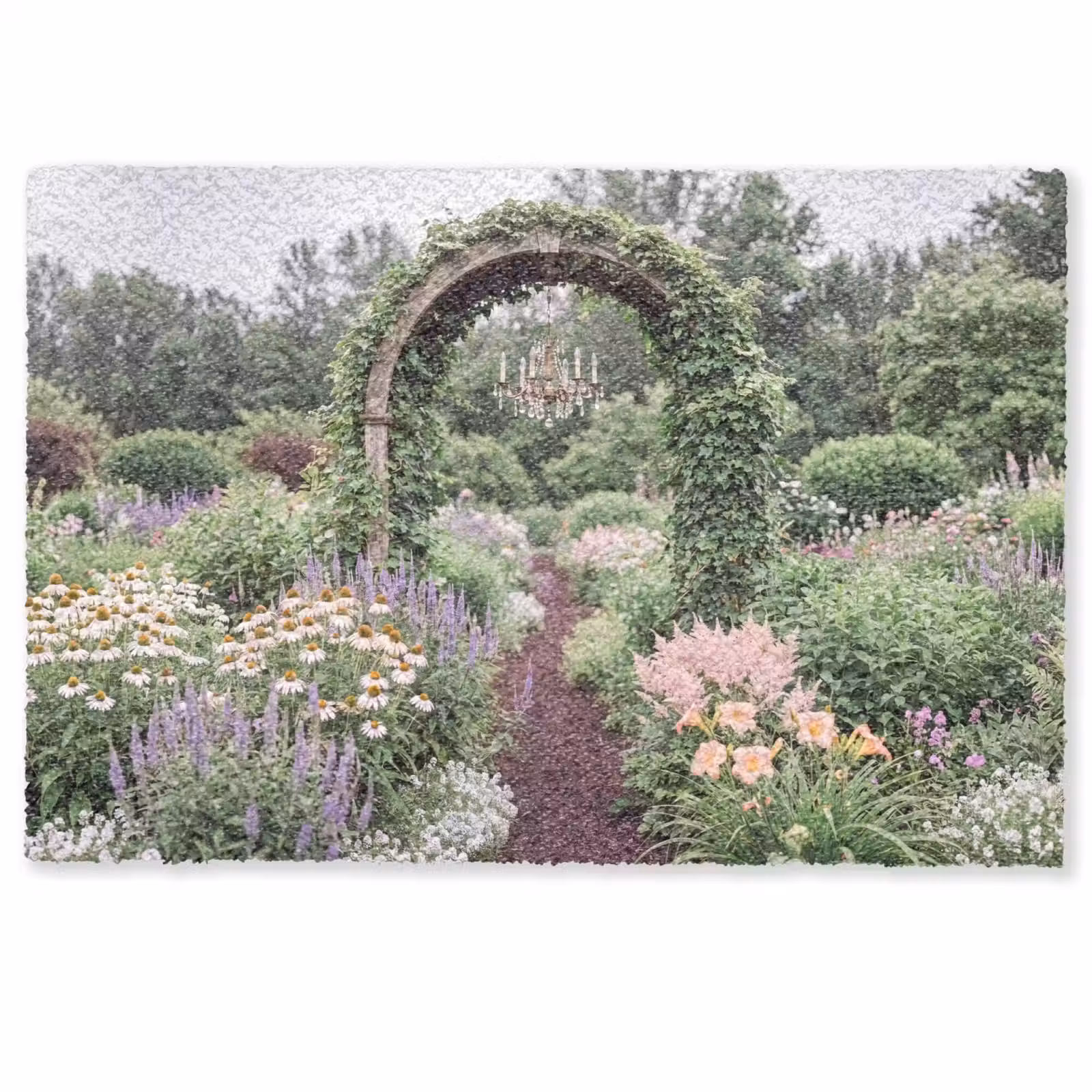 Deurmat - Boog - Tuin - Natuur — 1