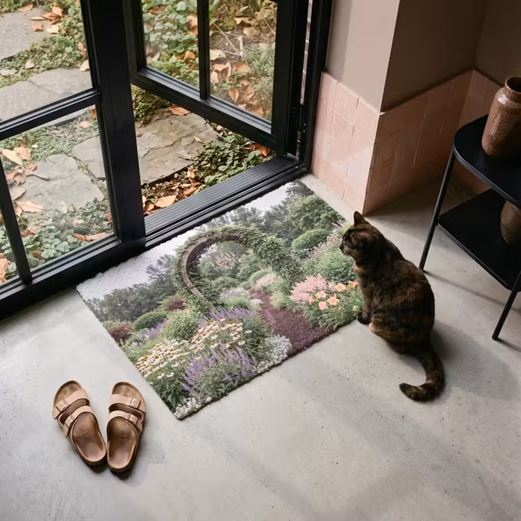Deurmat - Boog - Tuin - Natuur — 2