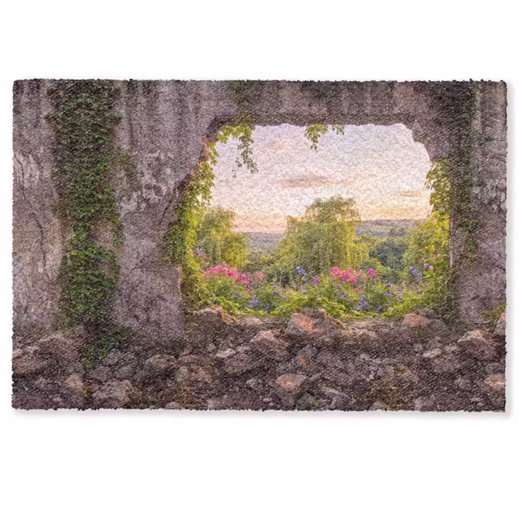 Deurmat - Muur - Natuur - Bloemen — 1
