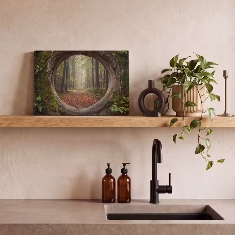 Canvas schilderij - Boom - Bos - Natuur — 2