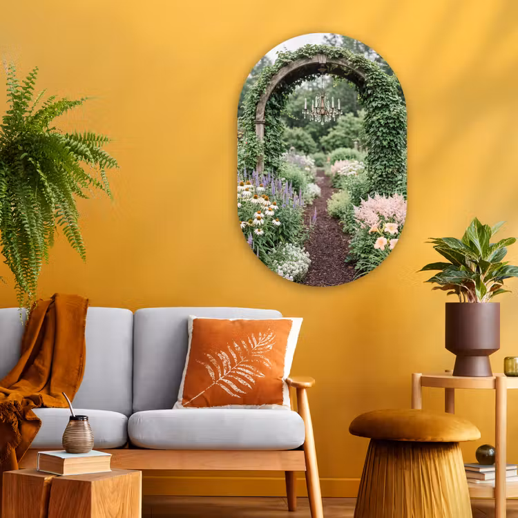 Muurovaal glas - Boog - Tuin - Natuur — 3
