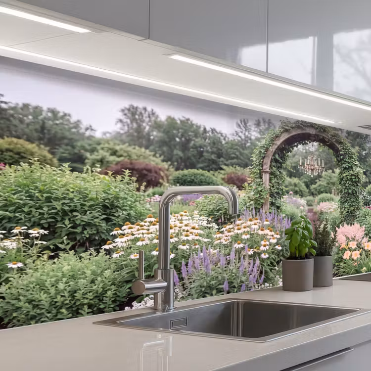 Keuken achterwand - Boog - Tuin - Natuur — 2