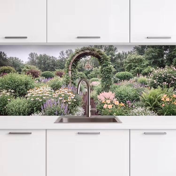 Keuken achterwand - Boog - Tuin - Natuur — 4