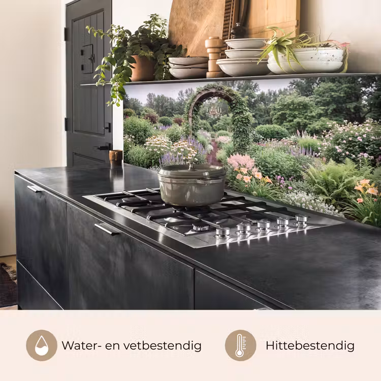 Keuken achterwand - Boog - Tuin - Natuur — 5