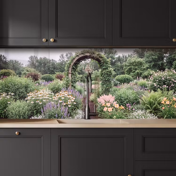 Keuken achterwand - Boog - Tuin - Natuur — 6
