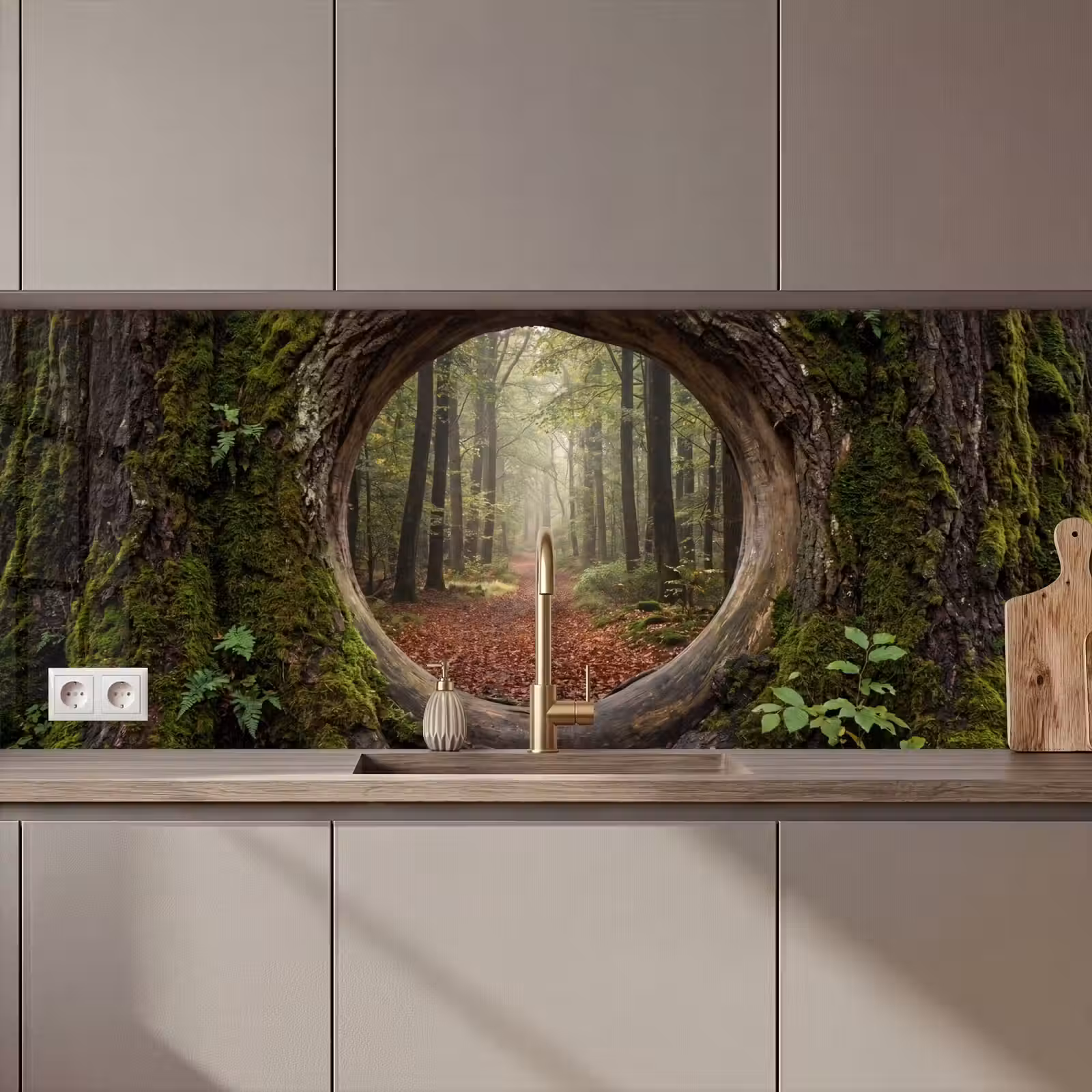 Keuken achterwand - Boom - Bos - Natuur — 1