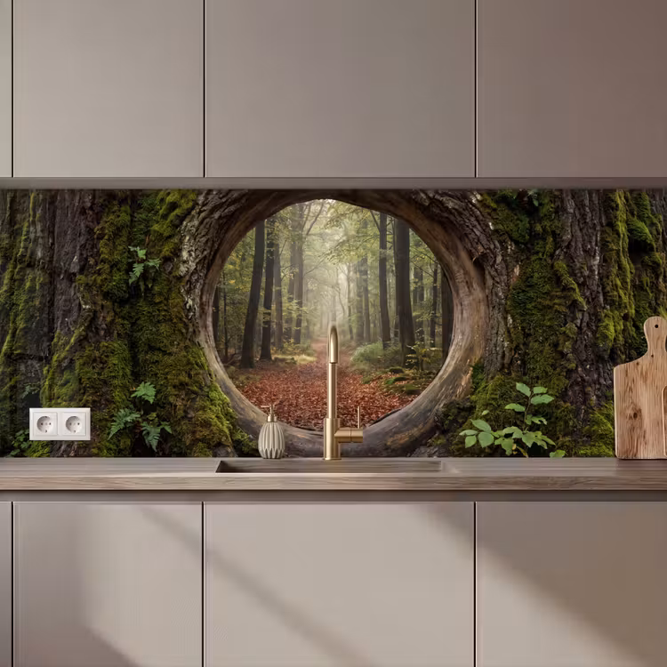 Keuken achterwand - Boom - Bos - Natuur — 1