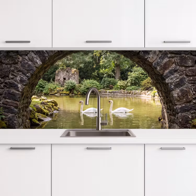 Keuken achterwand - Vogel - Water - Natuur — 4