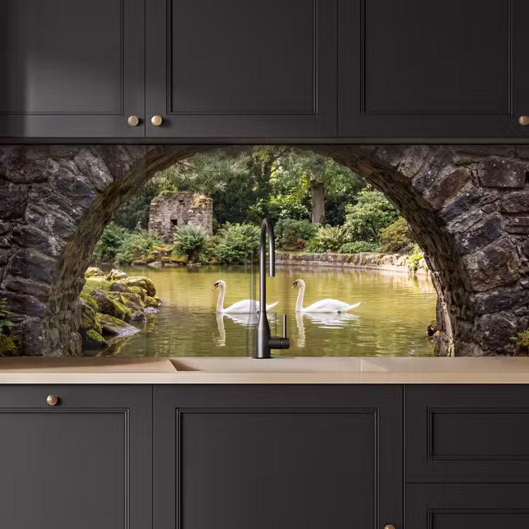 Keuken achterwand - Vogel - Water - Natuur — 6