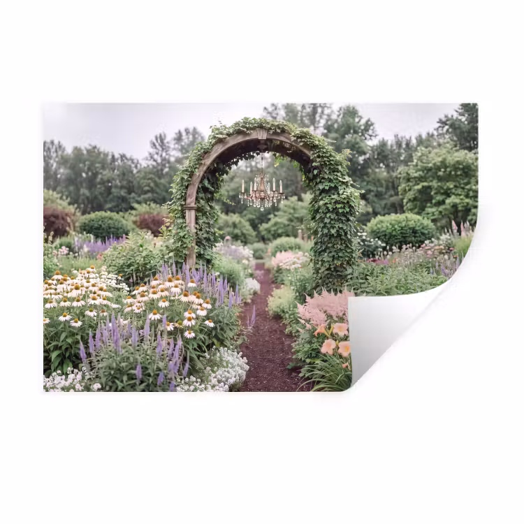Muursticker - Boog - Tuin - Natuur — 1