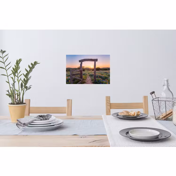 Muursticker - Poort - Bloemen - Natuur — 3
