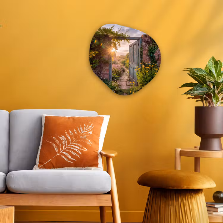 Organisch schilderij forex - Deur - Tuin - Natuur — 3