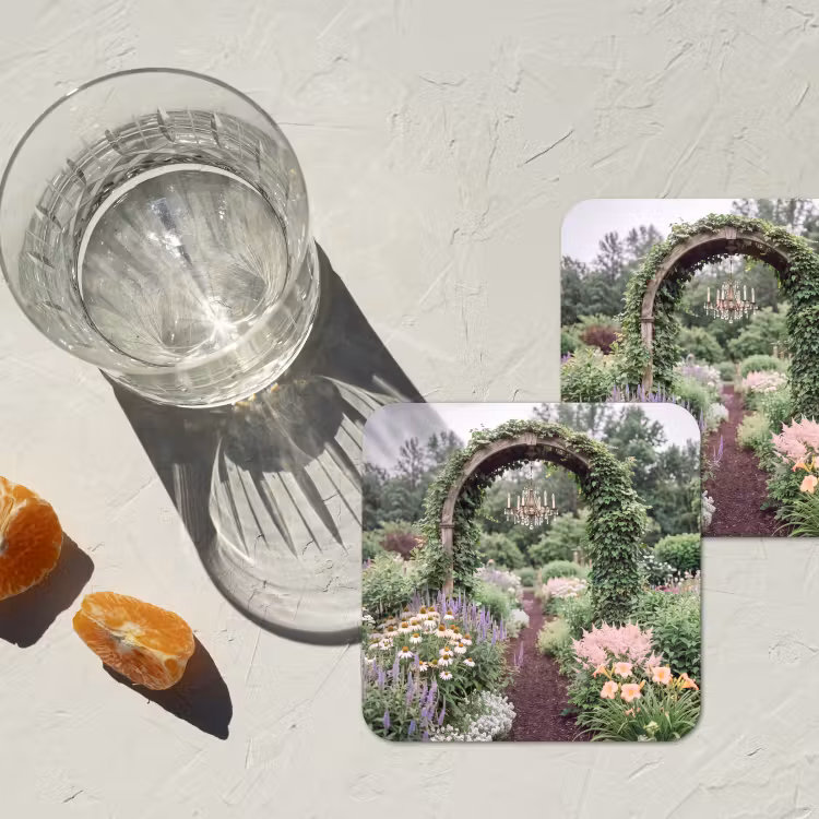 Onderzetter - Boog - Tuin - Natuur — 2